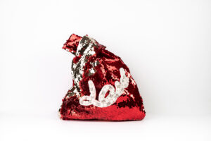 Borsa paillettes Love