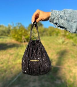 Mini borsa pochette 'a sacchetto'