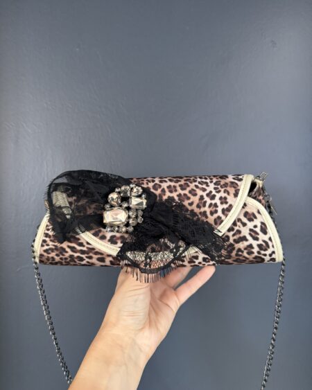 Borsa Rollbag leopardata