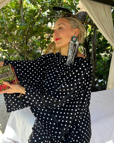 Orecchini mono bottone