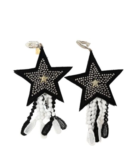 Orecchino black star