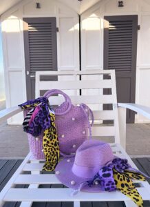 Combo Lilac cappello e borsa