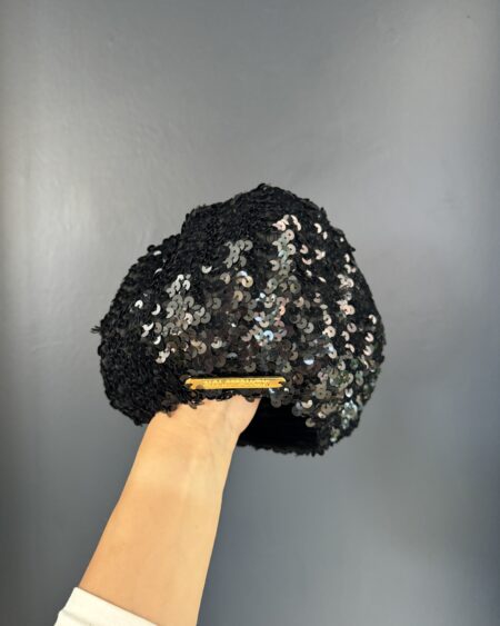 Cappello basco paillettes