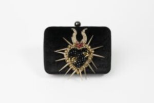 Borsa pochette clutch nero