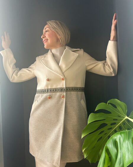 Cappotto Hug panna
