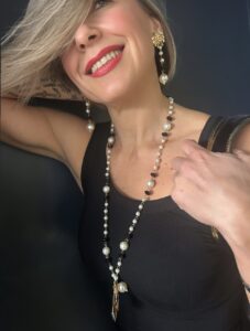 Parure collana e orecchini