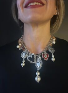 Collana simple sacro cuore ARG.