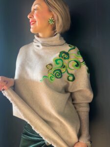 Maglione Flowers
