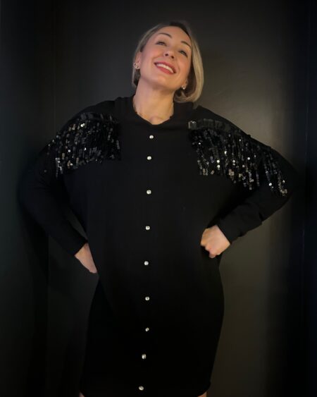 Maxi maglione Sparkling