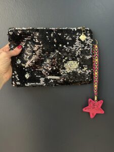 Borsa pochette paillettes Hawaii (5)