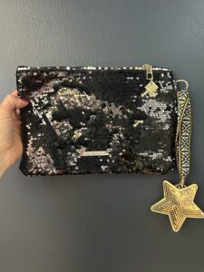Borsa pochette paillettes Hawaii (5)