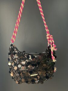 Borsa pochette paillettes Tahiti
