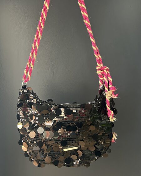 Borsa pochette paillettes Tahiti