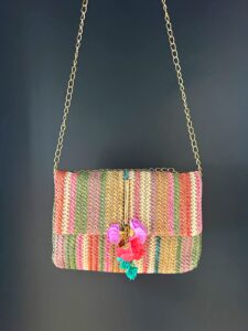 Borsa pochette rainbow