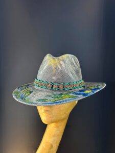Cappello flowers power