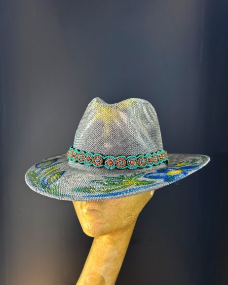 Cappello flowers power