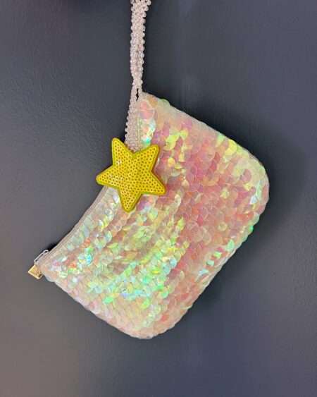 Pochette paillettes be-star