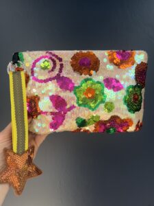 Pochette flowers light