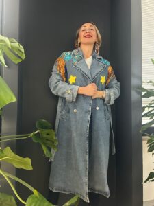 trench boho chic