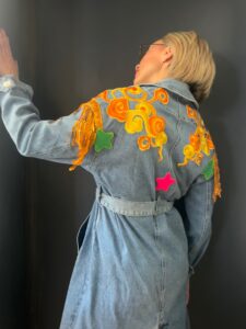 trench boho chic