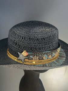 Cappello Texano BLU
