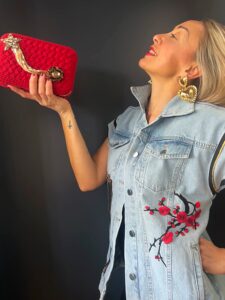 Giacca smanicate jeans bad girl (2)