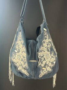 Borsa sacca jeans MAYA