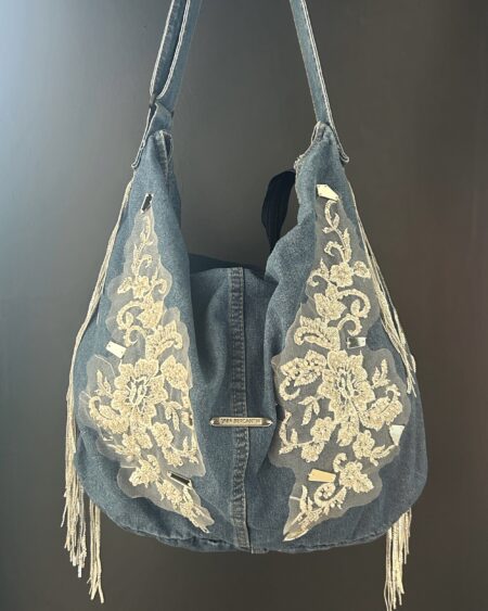Borsa sacca jeans MAYA