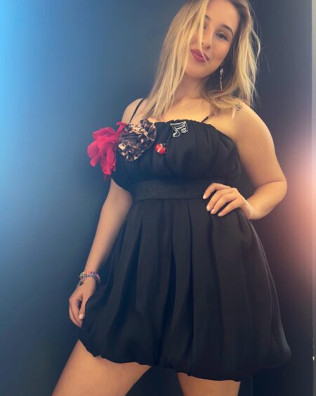 Vestito in chiffon Baloon