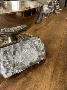 Borsa pochette Silver