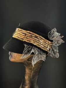 Cappello Black e Gold