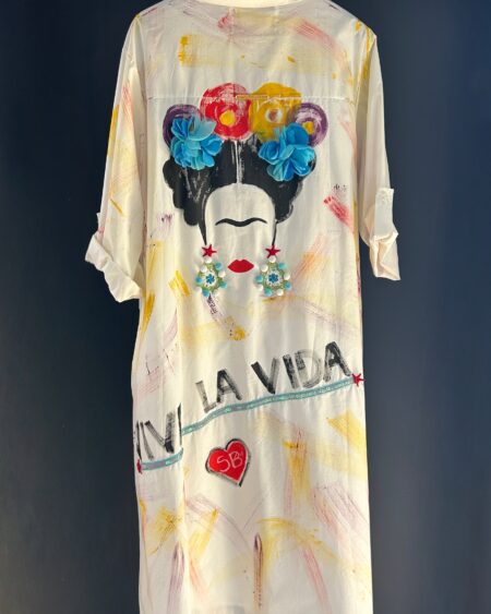 Camicione bianco cotone Frida