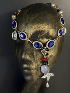 Collana blue Calliroe