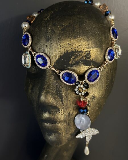 Collana blue Calliroe
