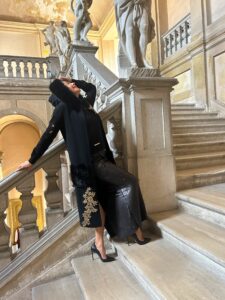 Coordinato Gilet e Maglione Black