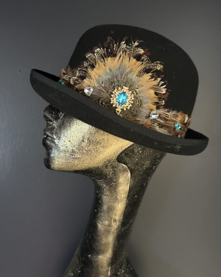 Cappello bombetta Plumas