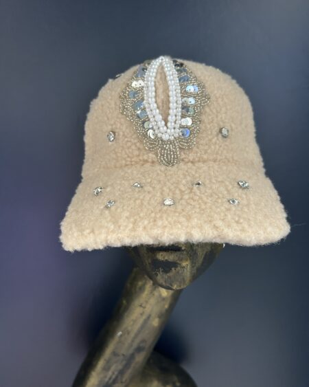 CAP Teddy Ivory