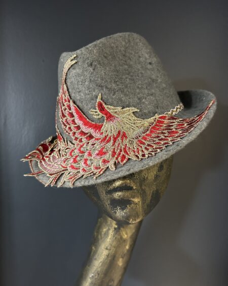 Cappello grigio Fenice