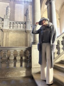 Coordinato Gilet e Maglione Grey