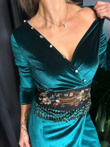 cinta black dragon dettaglio