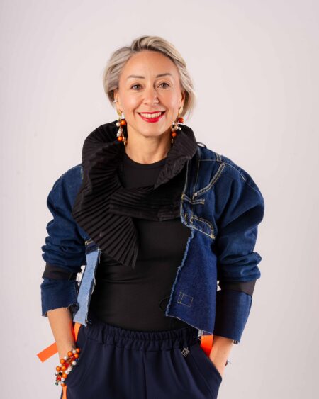 Giacca Denim Riciclato