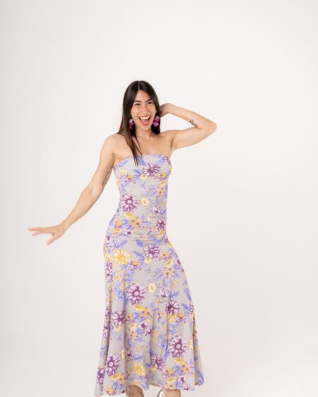 Abito a sirena Strapeless