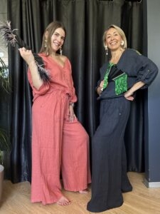 Completo Pantalone e Casacca in Lino Taglia Unica